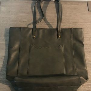 Universal Thread Dark Green Shoulder Tote Handbag